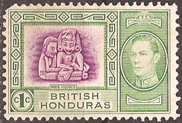 BRITISH HONDURAS..1938..Michel # 112...MLH. - Honduras Británica (...-1970)