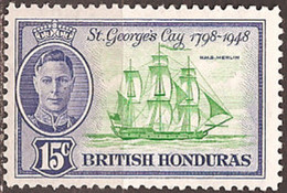 BRITISH HONDURAS..1949..Michel # 133...MLH. - Honduras Britannique (...-1970)