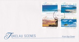 Tokelau 2001 Scenes FDC - Tokelau