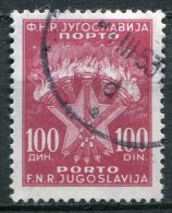 YOUGOSLAVIE - Y&T Taxe 121 - Postage Due