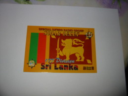 SRI LANKA  Carte CB * - CB-Funk