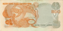 BILLET # VIET NAM  SUD # 1970  # 500 DONG # PICK 28 # BILLET CIRCULE # - Vietnam