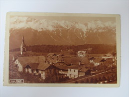 AK / Fotokarte 20er Jahre Igls Echt Gelaufen! Neptun 4550 Dorfkirche - Igls