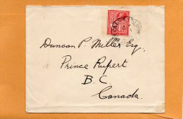 Malta Old Cover Mailed To Canada - Malta (...-1964)