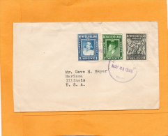 Newfoundland 1946 Cover Mailed To USA - 1908-1947