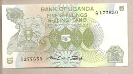 Uganda - Banconota Non Circolata Da 5 Scellini - Uganda