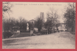 LECTOURE --> La Promenade Du Bastion Et La Statue Du Maréchal Lannes - Lectoure