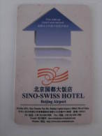 China Hotel Key Card, Sino-Swiss Hotel Beijing Airport(not Very Clean) - Non Classés