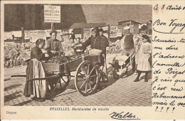 BRUXELLES MARCHANDE DE MOULES - Straßenhandel Und Kleingewerbe