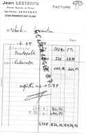 87 - JAVERDAT - FACTURE JEAN LESTERPS - TRAVAUX AGRICOLES - LES HERSES - ORADOUR SUR GLANE  1985 - Other & Unclassified