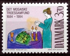 Denmark 1984 300 Years Of The Jewish Community In Copenhagen  MiNr.818  MNH (**)  (lot  L1535) - Unused Stamps