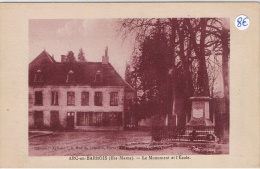 ARC EN BARROIS Le Monument Etl'Ecole - Arc En Barrois