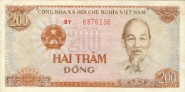 BILLET # VIET NAM  # 1987 # 200 DONGS # PICK 88  # BILLET NEUF # - Vietnam