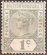 BRITISH HONDURAS..1891..Michel # 31...MLH. - Honduras Británica (...-1970)