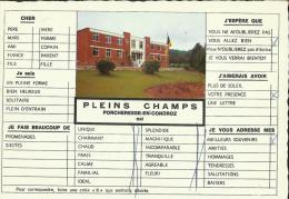 Porcheresse - En - Condroz -- Pleins  Champs.    (2 Scans) - Havelange