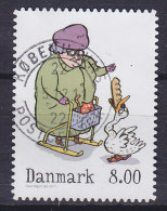 Denmark 2011 BRAND NEW 8.00 Kr Winterstamp - Comics (from Booklet) - Gebraucht