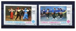 Turchia - 1985 - Usato/used - Europa CEPT - Mi N. 2546/47 - Gebruikt