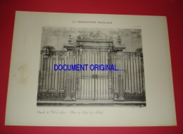 LA FERRONNERIE FRANÇAISE XVIIe Et XVIIIe - VAL DE GRACE :  Chapelle...Clôture Du Choeur (17e) - Otros Planes