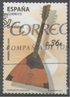 ESPAÑA. SELLO USADO NUMERO 4711. SERIE INSTRUMENTOS MUSICALES AÑO 2012. BALALAICA - Used Stamps