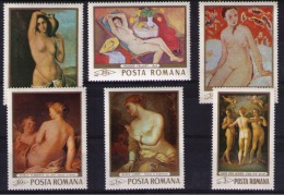 ROMANIA Nude Paintings - Desnudos