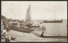 WESTCLIFF-ON-SEA Yacht Club An The Bastion Essex 1924 - Southend, Westcliff & Leigh