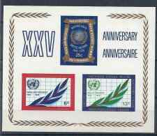 1970 NATIONS UNIES BF 5** O.N.U - Blocks & Sheetlets