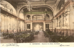 Ostende Salons De Jeux Kursaal N°86 Le Bon Edit.1905 Couleur!! - Oostende