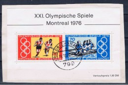 D Deutschland 1975 Mi Bl. 12 888-89 Olympia - Blokken