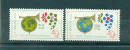 Nations Unies  Géneve 1974 - Michel N. 39/40  -  "Union Postale Universelle" - Unused Stamps