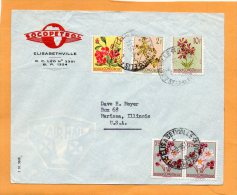 Congo Old Cover Mailed USA - Lettres & Documents