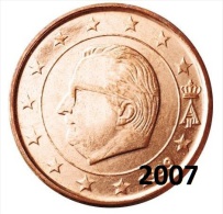 ** 2 CENT EURO  BELGIQUE 2007 PIECE NEUVE ** - Bélgica