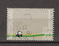 Netherlands Nederland Niederlande Pays Bas Holanda 993 Used; WWF, WNF, Wereld Natuur Fonds, Panda - Used Stamps