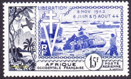 Détail De La Série - Anniversaire De La Libération * AOF N° PA 17 - 1954 10e Anniversaire De La Libération