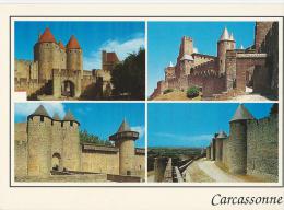 Carcassonne - La Citadelle , Les Remparts, Le Château - Non écrite - Carcassonne