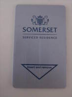 China Hotel Key Card,Somerset Serviced Residence - Unclassified