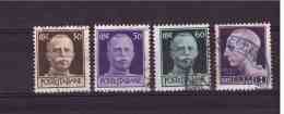 1944 LUOGOTENENZA Sassone Cat 516/19 Cpl Set Of 4  Fine Used With Nice Cancellations - Gebraucht