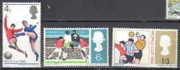 Great Britain 1966 -  Mi 422-424 MNH(**). - Unused Stamps