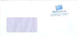 BRD Pforzheim Privatpost CityBriefkurier Briefumschlag - Private & Local Mails