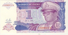 BILLET # ZAIRE # 1993 #1 NOUVEAU ZAIRE  # PICK 52 #  NEUF # - Zaïre