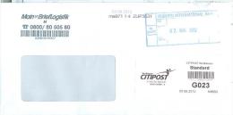 BRD Aschaffenburg / Burgwald Privatpost 2012 Main BriefLogistik + Citipost Nordhessen Standard - Label Osborn Internat. - Private & Local Mails