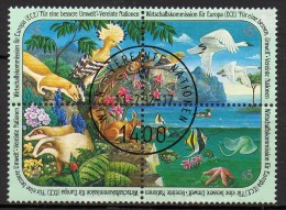 Nations Unies (Vienne) - 1991 - Yvert N° 118 à 121 - Usati