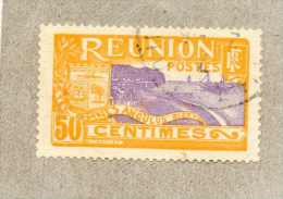 REUNION : Rade De Saint-Denis  - Vue De La Réunion - - Used Stamps