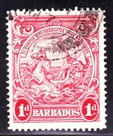 Barbados, 1938, SG 249a, Used (P: 14x14) - Barbados (...-1966)