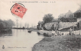 ¤¤  -  1  -   SAINT-SEBASTIEN-sur-LOIRE   -  La Becque  -  Lavoir , Laveuses , Lavendières   -  ¤¤ - Saint-Sébastien-sur-Loire