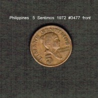 PHILIPPINES    5  SENTIMOS   1972  (KM # 197) - Filipinas