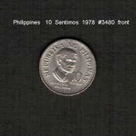 PHILIPPINES    10  SENTIMOS   1978  (KM # 207) - Philippines