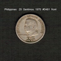 PHILIPPINES    25  SENTIMOS   1970  (KM # 199) - Philippines