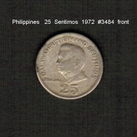PHILIPPINES    25  SENTIMOS   1972  (KM # 199) - Philippines