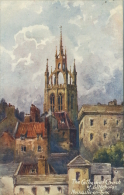 NORTHUMBERLAND - NEWCASTLE - CATHEDRAL CHURCH OF ST NICHOLAS - ART CARD - Newcastle-upon-Tyne