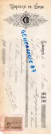 87 - LIMOGES - TRAITE COMMERCE - IMPRIMERIE PAPETERIE PAPIERS EN GROS DETHIAS & CIE- 1896 - Imprimerie & Papeterie